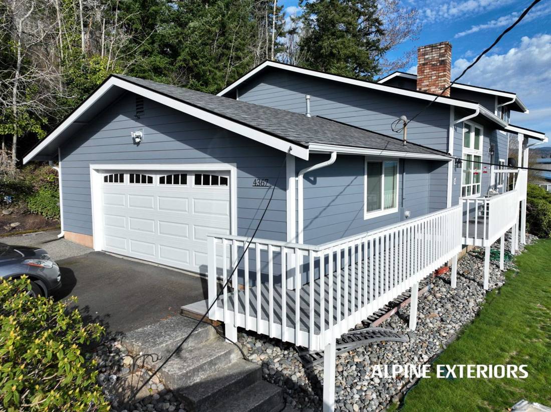 Anacortes Roofing Co CertainTeed Landmark roof replacement in Anacortes, WA